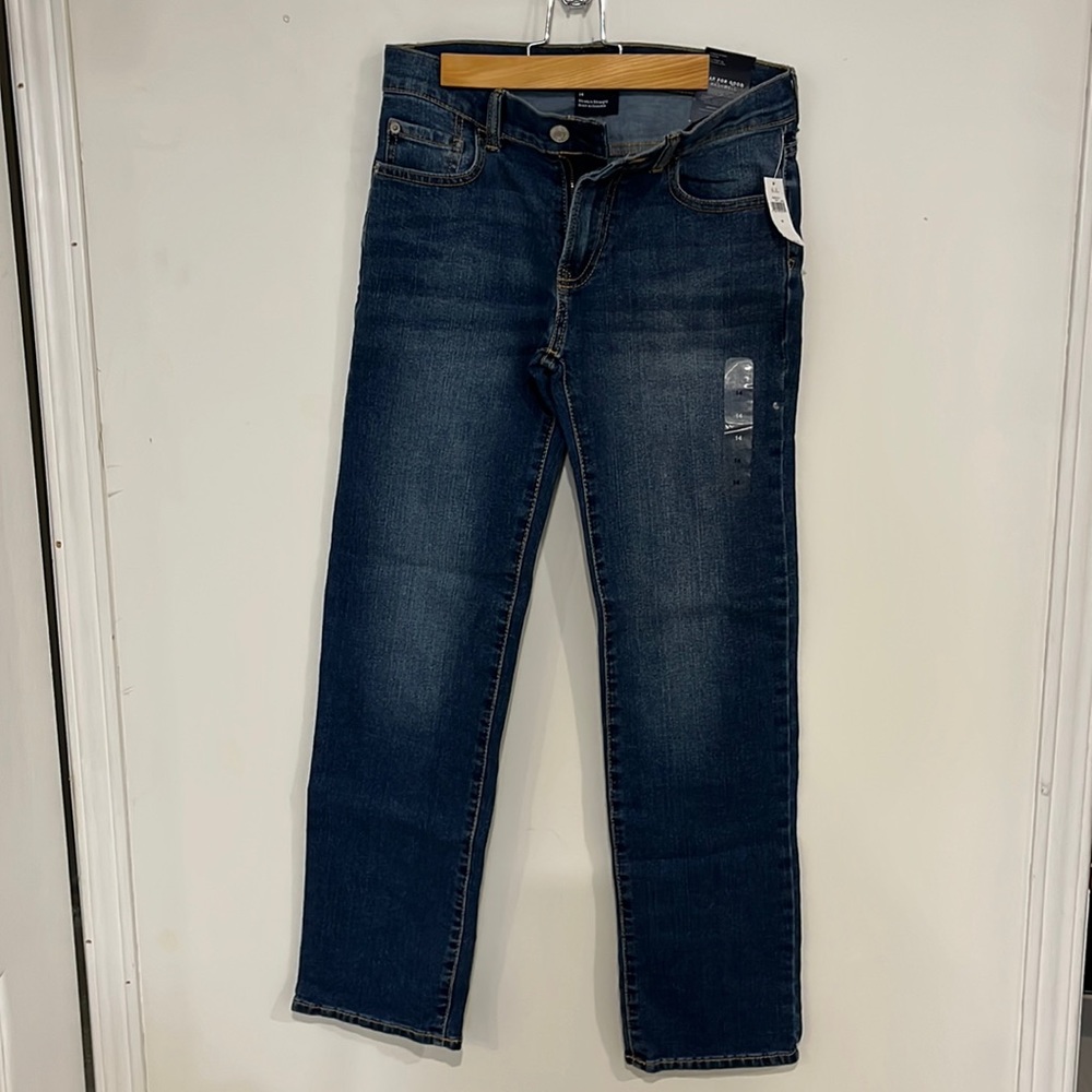 NWT Gap Boys 14 Stretch Strait